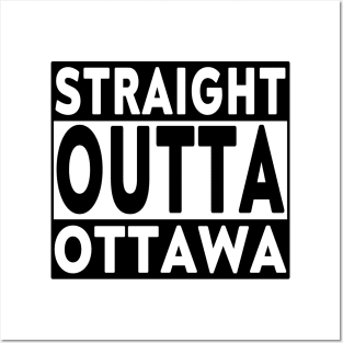 Straight Outta Ottawa Blk Posters and Art